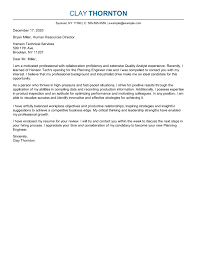 Determine who is hiring and address your letter directly to them. Professional Engineering Cover Letter Examples Resume Now