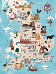 World Book Day Uk On Twitter England Map Visiting England Map Of Britain