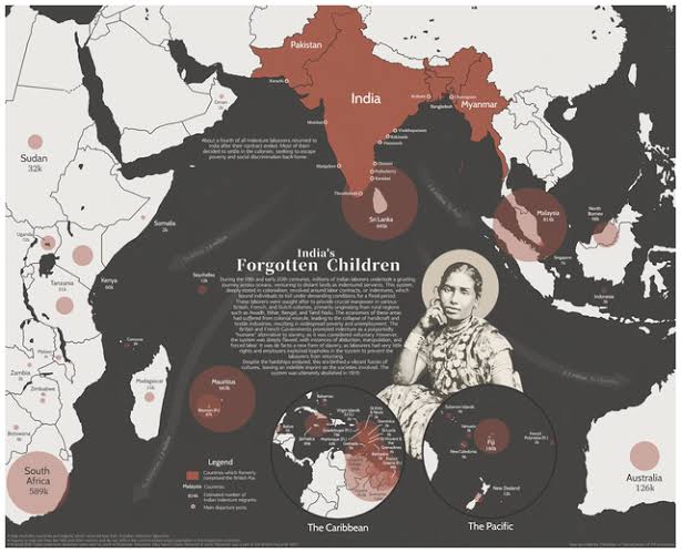 The Indian Slave Trade - WI the Indenture System was way worse? : r/imaginarymaps