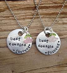 Best Cousins Forever Hand Stamped Necklace This By Sosobellatoo Cousin Gifts Cousin Jewelry Best Cousin