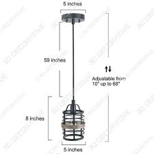 Lnc Farmhouse Faux Wood Pendant Lighting 3d Decorative