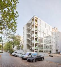 Maybe you would like to learn more about one of these? Wohnregal Is A Prefabricated Concrete Live Work Apartment Block In Berlin