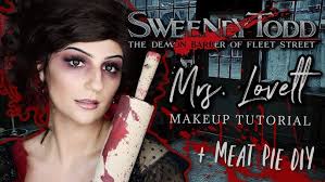 Sweeney Todd Mrs Lovett Make-Up Tutorial for Halloween!