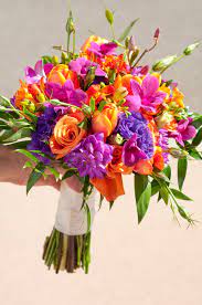 Think colorful collections of stems. The Studio At Cactus Flower Flowers Scottsdale Az Weddingwire In 2021 Bright Wedding Bouquet Wedding Flowers Wedding Bouquets