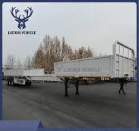 Factory Price Extendable 2 Axle 3 Axles 4 Axles Side Wall Enclosure Cargo  Semi Trailer
