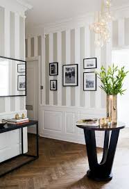 Pin Van Holly Furney Op Entrance Hallway Gestreept Behang Huis Interieur Gestreepte Muren