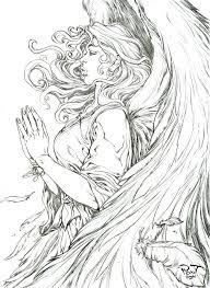 Fairy coloring pages detailed fairy coloring pages for adults free Pin On Fantasy Coloring Pages