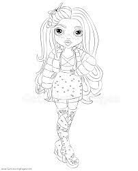Rainbow High Coloring Pages - GetColoringPages.com