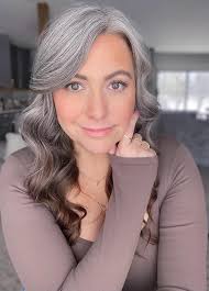 Thousands of women start graying in their teens, 20's & 30's. We have been  taught from a young age that we must immediately dye our gray hair and  never let it show