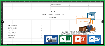 Berikut ini merupakan contoh format administrasi inventaris barang sekolah terbaru berbentuk microsoft office excel untuk tahun pelajaran 2018/2019 yang bisa digunakan di seluruh jenjang mulai dari sd, mi, smp, mts, sma, ma dan smk sederajat. Download Excel Kartu Inventaris Barang Kib Arsip Kepala Sekolah Perangkat Administrasi Guru