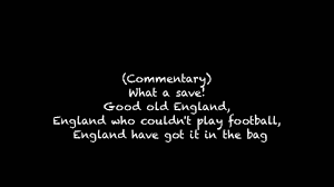 World Cup Three Lions Lyric Video Hd Youtube