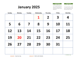 Plan for a month from now. Printable 2025 Calendar Wikidates Org