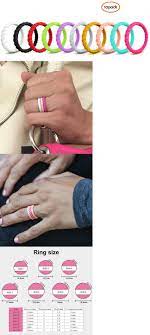 Silicone Wedding Ring Womens Ii Rubber Band Thin Engagement Stackable Flexible Silicone Wedding Band Rubber Wedding Band Silicone Wedding Ring Women