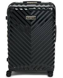 Karl Lagerfeld Paris Karl Lagerfeld Chevron 28 Hardside Spinner Reviews Upright Luggage Macy S