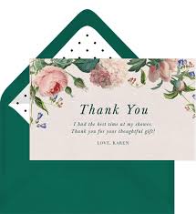 Baby shower money gift thank you card wording. Cuteness Overload 10 Baby Shower Thank You Cards We Adore