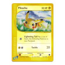 Expedition base set was the 13th expansion of the pokémon tcg. Lightly Played Pikachu 124 165 E Series Expedition Reverse Holo Common Pokemon Card Near Mint Tcg