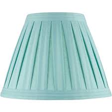 The mainstays accent shade, solid black is 7 inches in height and 8 inches in diameter that is reinforced with a hardback designed to help maintain the shade's shape. Springcrest Turquoise Linen Box Pleat Medium Empire Lamp Shade 7 Top X 14 Bottom X 11 Slant X 11 High Spider Replacement With Harp And Finial Target