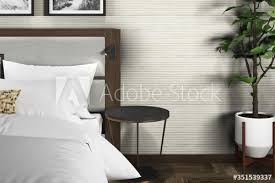 3d Artwork Rendering Illustration Bedroom Bed Side Table Nightstand For Light Accessories Placement 3 4 Front Side Top An In 2020 Bedroom Bed Light Accessories Bed