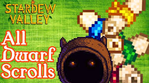 Dwarf Scroll I | Stardew Valley Wiki | Fandom