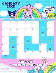 We have 6 great pictures of 2021. Sanrio Friend Of The Month