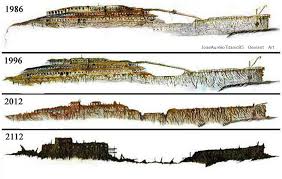 The future of the wreck is going to continue to deteriorate over time, it's a natural process. Titanic Wreck Evolution By Joseaureliotitanic85 On Deviantart