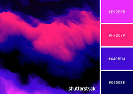 Neon colors color palette created by rdash100 that consists #4deeea,#74ee15,#ffe700,#f000ff,#001eff colors. 25 Eye Catching Neon Color Palettes To Wow Your Viewers Neon Colour Palette Color Palette Design Color Schemes Colour Palettes
