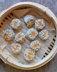 Quinoa And Tofu Shu Mai Dumpling Recipe Viet World Kitchen Dumpling Recipe Dumpling Recipes