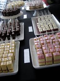Cake Tasting Sticks For People To Sample Or Great For Parties Cake Tasting Dessert Buffet Mini Desserts