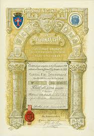 Companhia Nacional De Seguros A Regionalista Lissabon 16 11 1918 Aktie Der 1 Emission Uber 20 00 Escudo 1044 40 6 X 28 Cm Gol Wertpapiere Papier Raritat