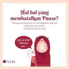 Masuknya benda ke dalam tubuh dengan sengaja melalu lubang yang terbuka seperti yang sudah kita tahu bahwa definisi dari shaum puasa adalah imsak atau menjaga, menahan sesuatu agar tidak masuk kedalam tubuh kita. Hal Hal Yang Membatalkan Puasa Fayda