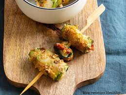 Roule De Courgette A La Mozzarella En 2020 Roule De Courgette Recette Recette Roule