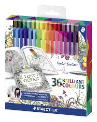 Staedtler Triplus Products Johanna Basford Edition