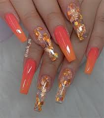 In addition, it allows you to to create a acrylic nail fall designs. 40 Pretty Coffin Nail Ideas You Can Follow Fall Acrylic Nails Best Acrylic Nails Coffin Nails Designs