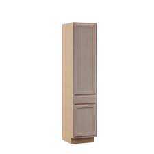 Hampton Bay Hampton Assembled 24x84x18 In Pantry Kitchen Cabinet In Unfinished Beech Kpdr2484 Uf The Home Depot In 2020 Home Depot Kitchen Kitchen Pantry Cabinets Diy Walk In Closet