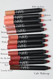 The pigmentation was mostly opaque, while the texture felt smooth and velvety going on, though it looked a little drier on the lips. Nars Velvet Matte Lip Pencil Swatches Of All Shades Cafe Makeup Nars Velvet Matte Nars Lip Pencil Nars Velvet Matte Lip Pencil