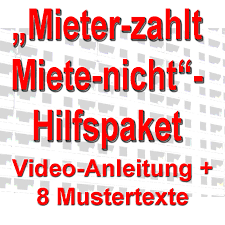 Falls der mieter über einen längeren zeitraum immer mal wieder nicht oder nur teilweise zahlt, muss der rückstand die höhe von zwei monatsmieten erreichen. Mieter Zahlt Miete Nicht Hilfspaket Video 8 Mustertexte