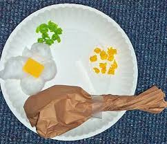 Thanksgiving Turkey Dinner Paper Craft This Is A Super Simple And Fun Idea To Make A Than Thanksgiving Crafts Preschool Thanksgiving Preschool Preschool Food