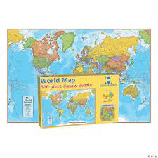 We did not find results for: Round World Products World Map Jigsaw Puzzle 24x36 500 Pcs Oriental Trading