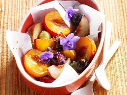 Papillotes De Fruits D Ete A La Violette Recettes Recette Recettes De Cuisine Cuisine Recette
