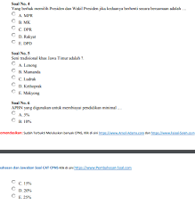 Download soal cpns 2018 2019 kunci jawaban cat dan pdf lengkap www cpns2016. Soal Cat Cpns 2016 Dan Kunci Jawaban Gratis Pdf Kumpulan Contoh Surat Dan Soal Terlengkap