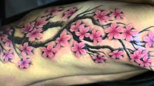 Cherry blossom tattoos are common among the eastern cultures like the japanese and the chinese. Cherry Blossom Tattoo W Angela Youtube