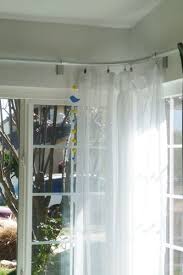 Ikea Kvartal Corner Curtain Rail Good Example Of A Corner Section Against A Window With Voile Corner Curtains Ikea Kvartal Corner Window Treatments