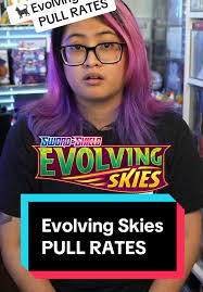 Curious about the PULL RATES for Evolving Skies? 🤔 In this video, we’re  breaking down the odds of pulling some of the rarest and most sought-after  cards in the Evolving Skies set! Here’s your odds of ...