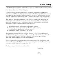 Cover Letter Template Finance Resume Format Cover Letter Template Finance Cover Letter For Resume