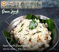 Resep Nasi Gurih Daun Jeruk Oleh Ibu Malka Recipe In 2021 Memasak Jeruk Resep