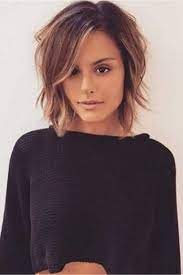 Layered Short Tilted Bob Frisur Gerade Kunsthaar Lace Front Cap Damen W A N T Bob Cap Damen F Bob Frisur Gerade Bob Frisur Frisuren Dunnes Haar