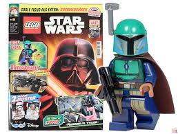 A complex lego star wars building set offering a fun, creative way to unwind, every contour and detail of the helmet is beautifully recreated with lego bricks. Review Lego Star Wars Magazin Nr 68 Februar 2021 Mit Mandalorianerin Brickzeit