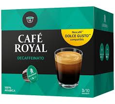 We did not find results for: Cafe Royal Dolce Gusto Pods Decaffeinato Decaffeinated Coffee X 16 Coffee Pods