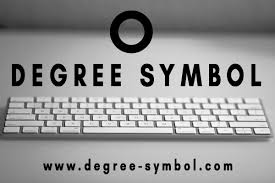 Use unicode degree symbols in a html document or copy paste the character. Degree Symbol How To Type The Degree Sign On Keyboard