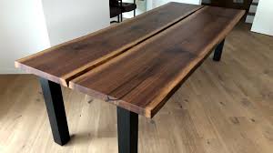 Situated in the historic 100 year old building that for many years housed the walnut creek meat market, this. Large Split Live Edge Dining Table Black Walnut Youtube